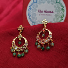 Load image into Gallery viewer, Hyderabadi Jadau "Gauri" Earrings