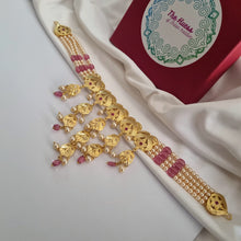 Load image into Gallery viewer, Jadau "Jhalar" Necklace Set (Pre-booking)