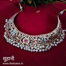 Load image into Gallery viewer, Jadau "Suhani" necklace set