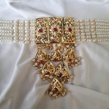 Load image into Gallery viewer, Jadau "Aafreen" Necklace Set