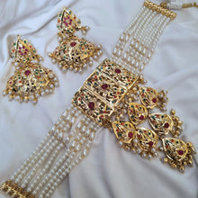 Load image into Gallery viewer, Jadau "Aafreen" Necklace Set