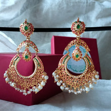 Load image into Gallery viewer, Jadau "Manikarnika" Earrings