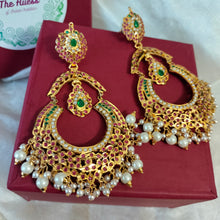 Load image into Gallery viewer, Jadau "Manikarnika" Earrings