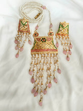 Load image into Gallery viewer, Jadau "Champa" Necklace Set