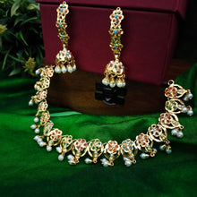 Load image into Gallery viewer, Jadau "Noor" Necklace Set