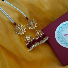 Load image into Gallery viewer, Hyderabadi Jadau "Madhubala" Jhumka