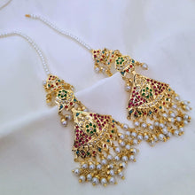 Load image into Gallery viewer, Jadau "Kalindi" Earrings