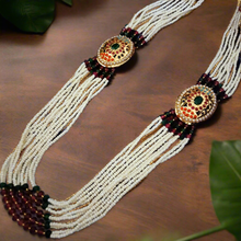 Load image into Gallery viewer, Jadau "Kamya" Necklace Set
