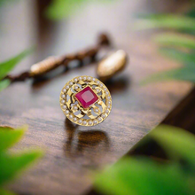 Load image into Gallery viewer, Jadau "Rani" Ring