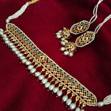 Load image into Gallery viewer, Jadau "Bela" Necklace Set