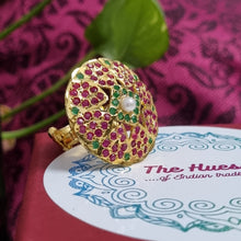 Load image into Gallery viewer, Jadau Aakriti Ring