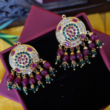 Load image into Gallery viewer, Jadau "Rukmani" Necklace Set