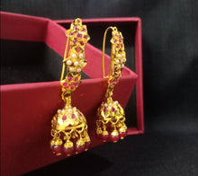 Load image into Gallery viewer, Jadau dangler jhumki