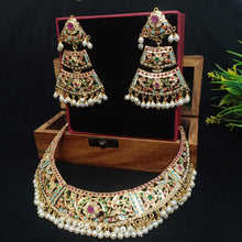 Load image into Gallery viewer, Jadau "Suhani" necklace set (Made to order)