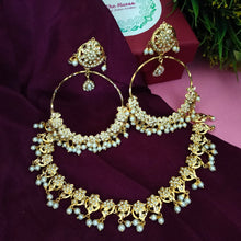 Load image into Gallery viewer, Jadau "Kaanti" Necklace Set - White