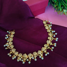 Load image into Gallery viewer, Jadau "Kaanti" Necklace-white (Only Necklace)