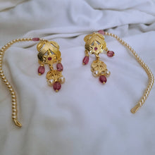 Load image into Gallery viewer, Jadau "Jhalar" Necklace Set
