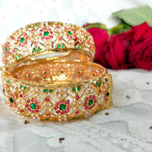 Load image into Gallery viewer, Jadau &quot;Mohini&quot; Bangles
