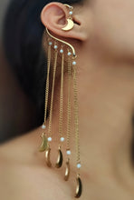 Load image into Gallery viewer, &quot;Selene&quot; Earcuffs with hanging
