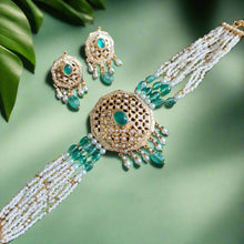 Load image into Gallery viewer, Jadau &quot;Amaltas&quot; Necklace Set
