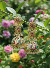 Load image into Gallery viewer, Jadau "Chandelier" Jhumka
