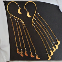 Load image into Gallery viewer, &quot;Selene&quot; Earcuffs with hanging
