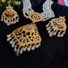 Load image into Gallery viewer, Jadau &quot;Gulabi&quot; Necklace Set
