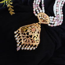 Load image into Gallery viewer, Jadau &quot;Gulabi&quot; Necklace Set
