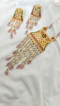 Load image into Gallery viewer, Jadau "Champa" Necklace Set
