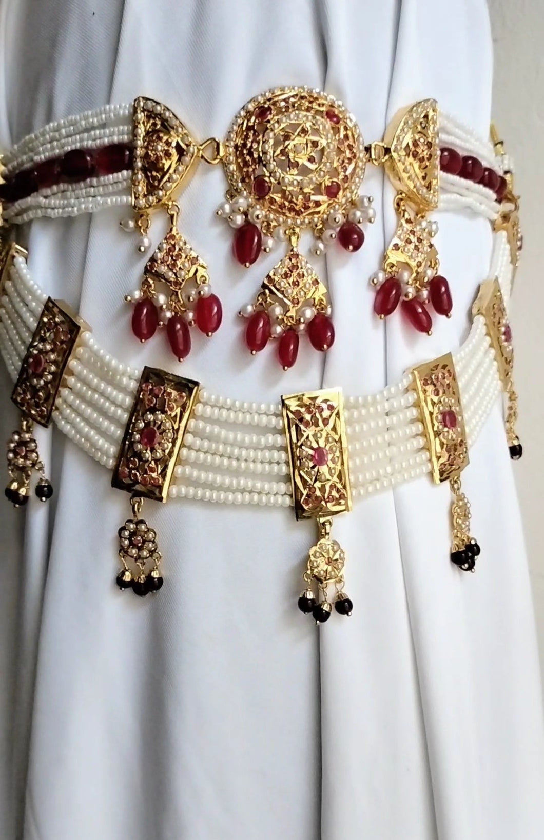 Bindiya & Apsara Necklace Set combo