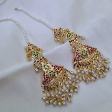 Load image into Gallery viewer, Jadau "Kalindi" Earrings
