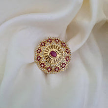 Load image into Gallery viewer, Jadau "Zaraa" Cocktail Ring
