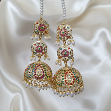 Load image into Gallery viewer, Jadau "Chandelier" Jhumka
